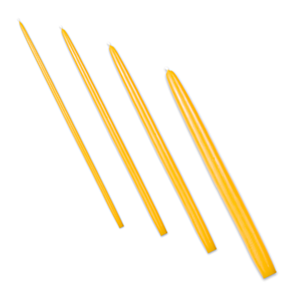 11 Dinner Candles - 100% Pure Beeswax – St. John's Monastery Shop 11 Dinner Candles - 100% Pure Beeswax – St. John's Monastery Shop